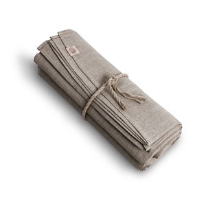 Lovely Linen - Classic dug - Natural - Ø200 cm