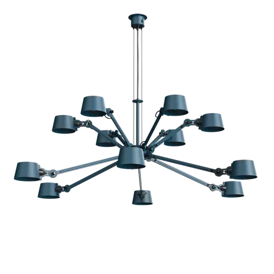 Tonone - BOLT CHANDELIER 12 ARMS - thunder blue