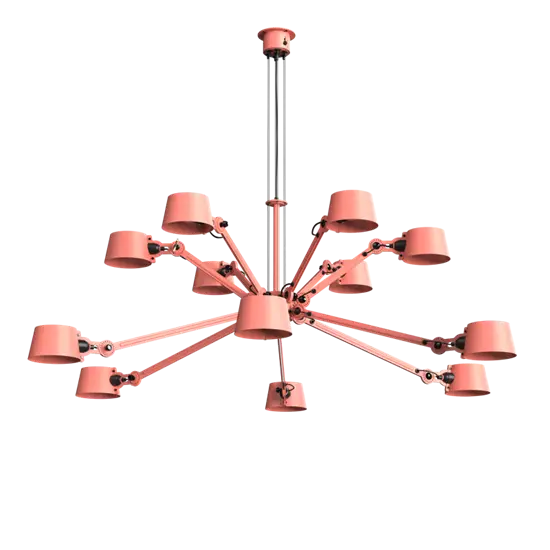 Tonone - BOLT CHANDELIER 12 ARMS - daybreak rose