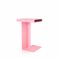 Nomess - Radar side table - Cosmic Pink