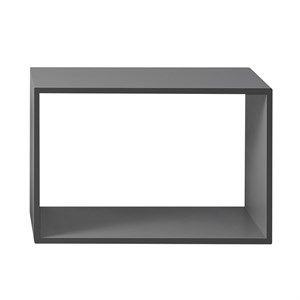 Image of Muuto - Stacked reol (åben) 2.0 - Large - Grå