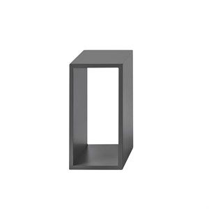 Image of Muuto - Stacked reol (åben) 2.0 - Small - Grå
