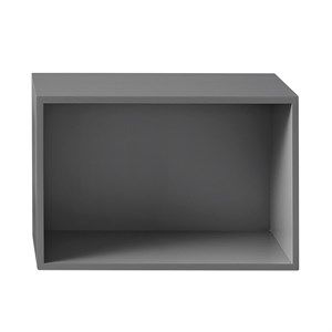Image of Muuto - Stacked reol m. baggrund 2.0 - Large - Grå