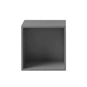 Image of Muuto - Stacked reol m. baggrund 2.0 - Medium - Grå