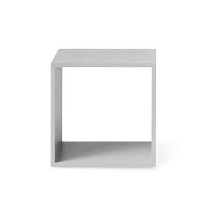 Image of Muuto - Stacked reol (åben) 2.0 - Medium - Lysegrå