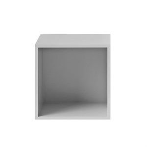 Image of Muuto - Stacked reol m. baggrund 2.0 - Medium - Lysegrå