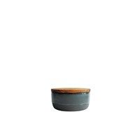 RAW - Northern Green - Skål m. teak låg + ske