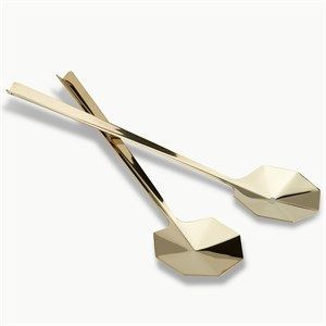 Image of Skagerak (Trip Trap) - salatbestik - messing