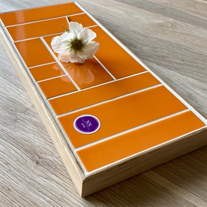 Nænsom Nostalgi - Dekorationsbakke - Naranja Medium