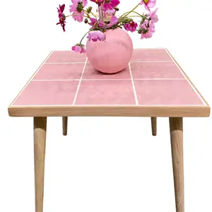 Nænsom Nostalgi - Flisebord - Ketty Rosa - Højde 41 cm 