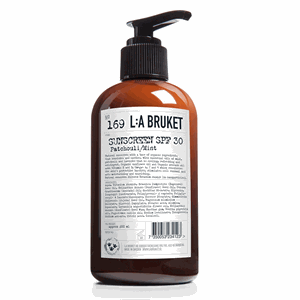 Image of L:A Bruket - Solcreme - Patchouli/Mynte - SPF 30 (200 ML)