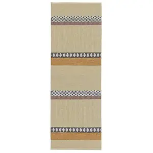 Horredsmattan - tæppe - Savanne - 70 x 200 cm - gul