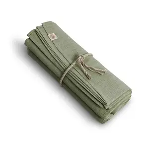 Lovely Linen - Classic dug - Sage (lys oliven) - 150x300