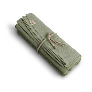 Lovely Linen - Classic dug - Sage (lys oliven) - Ø200 cm