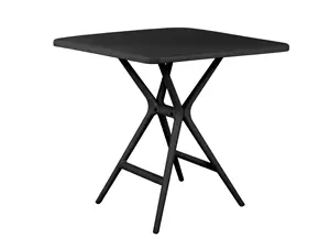 Leitmotiv - Dining table Mirth PP black