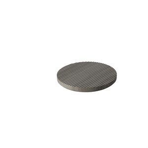 Image of Muuto - Groove bordkåner i marmor (Ø 21,6 cm) - grå