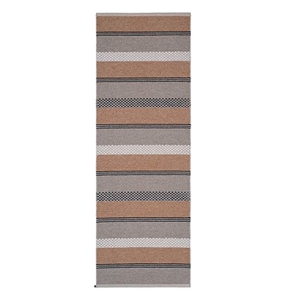 Horredsmattan - Tæppe - Mason - 70 x 140 cm - Beige/Rust/Blå