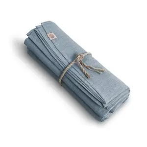 Lovely Linen - Classic dug - Pigeon Blue - 150x250 cm