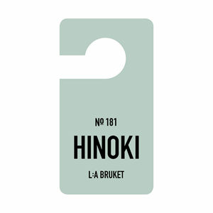 Image of L:A Bruket - Fragrance Tag - Hinoki