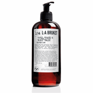 L:A Bruket - Flydende håndsæbe 450 ml - Geranium