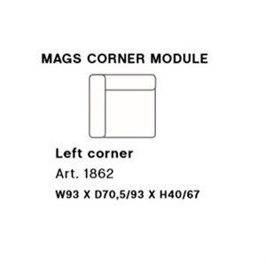 Image of HAY - Mags modul sofa - Venstre hjørnemodul - Art. 1862