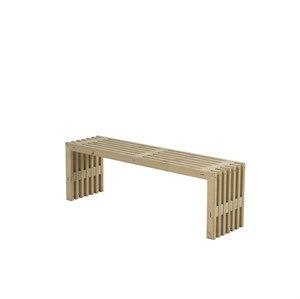 Image of PLUS - Rustik Trallebænk Design, lille - drivtømmerfarve