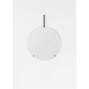 MOEBE - Wall Mirror Ø50 - Black