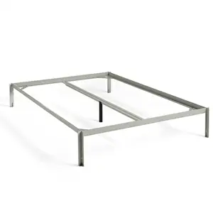 HAY - Connect Bed - Sengeramme - Grå - Warm grey - 140 x 200 cm