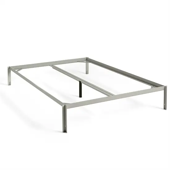 HAY - Connect Bed - Sengeramme - Grå - Warm grey - 140 x 200 cm