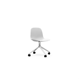 Normann Copenhagen stol - Form Chair Swivel 4W - hvid
