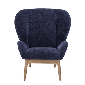 Bloomingville - Eave Lounge Stol - Blå