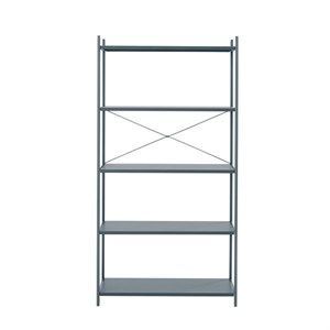 Image of Ferm Living reolsystem - Punctual reolsystem i mørkeblå m. 5 hylder