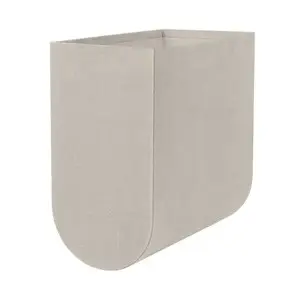 Kristina Dam - Opbevaring - Medium Curved Box - Grey - Grå