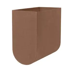 Kristina Dam - Opbevaring - Medium Curved Box - Burnt Brown