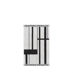 Kristina Dam - Håndklæde - Minimal Towel - Sort - S