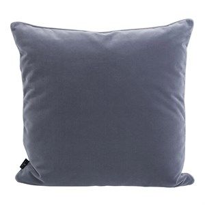 Image of Semibasic - Velour pude grå - 45x45 cm