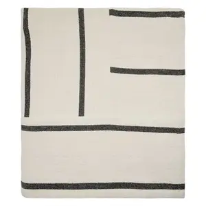 House Doctor - Sengetæppe, HDNula, Mørkebrun