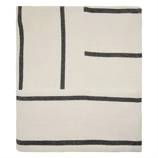 House Doctor - Sengetæppe, HDNula, Mørkebrun