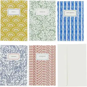 House Doctor - Lykønskningskort, HDCard w. envelope, Multi