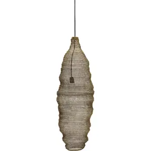 House Doctor - Lampe, HDMesh, Antik champagne sølv finish