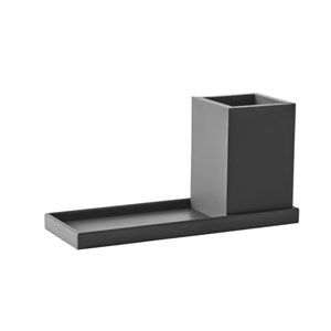 Image of Sej Design - Rektangulær - Bakke - 25x9 cm - grå