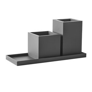 Image of Sej Design - rektangulær - Bakke - 19x37 cm - grå