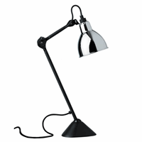 Lampe Gras - Table lamp - black/chrome