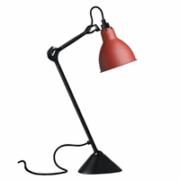 Lampe Gras - Table lamp - black/red