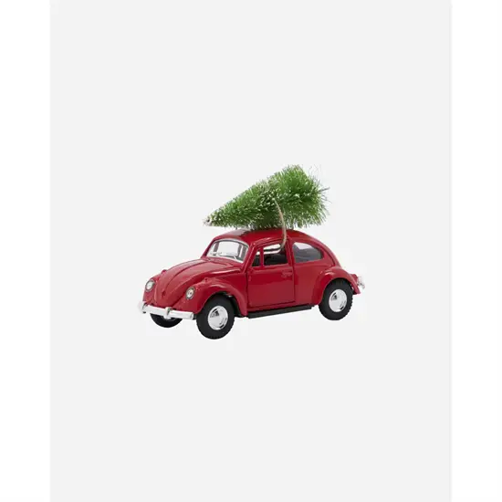 House Doctor - Bil - Xmas car - red / rød