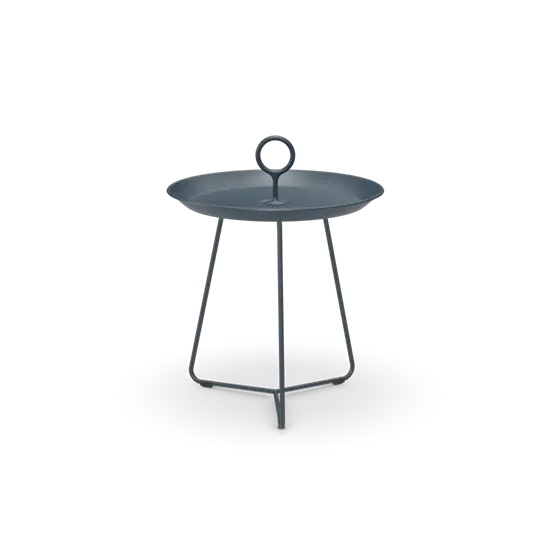 Houe - EYELET Tray table Ø45 - Midnight blue