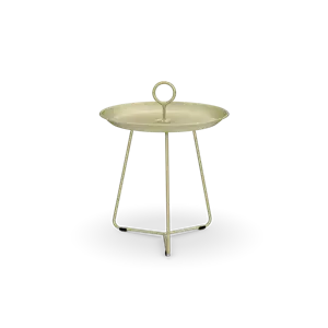 Houe - EYELET Tray table Ø45 - Pistachio