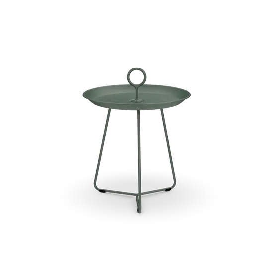 Houe - EYELET Tray table Ø45 - Pine green