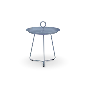 Houe - EYELET Tray table Ø45 - Pigeon blue