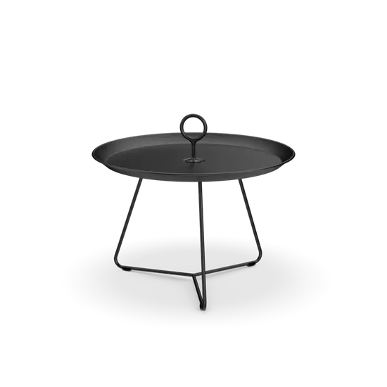 Houe - EYELET Tray table Ø57,5 - Black